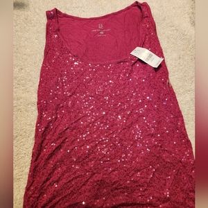 New with tags New York & Co sequence top size xs